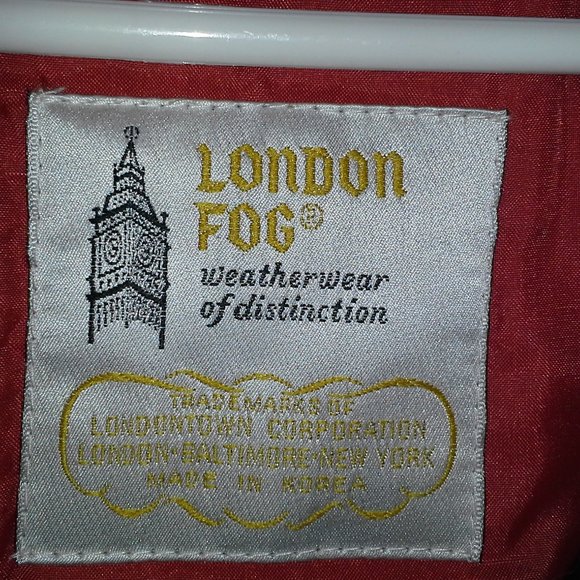 Vintage London Fog jacket with removable lining size 9/10 - Picture 2 of 5